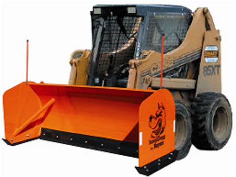 Snow Pusher 8’ skid steer 